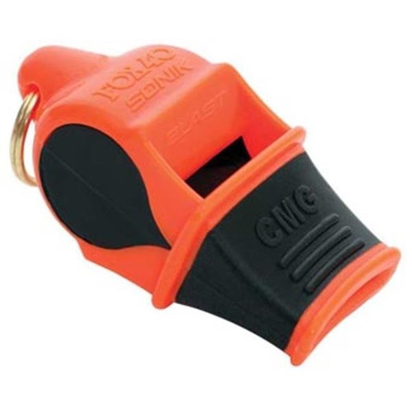 Fox 40 Sonik Blast Cmg Whistle - Orange & Black 372451